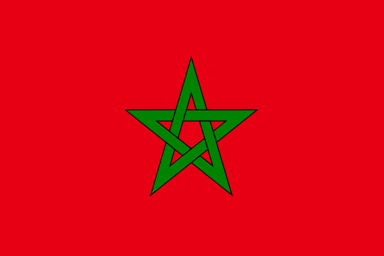 bandera de Marroc